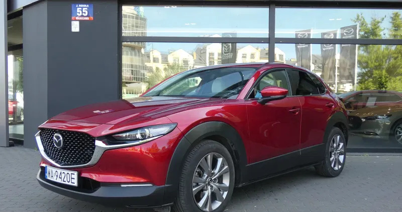 mazda cx-30 mazowieckie Mazda CX-30 cena 114900 przebieg: 31900, rok produkcji 2019 z Biały Bór